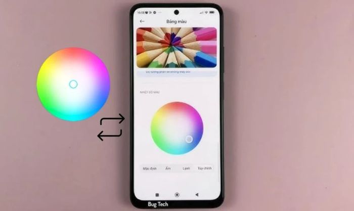 Tùy chỉnh màu màn hình Xiaomi theo phong cách cá nhân của bạn