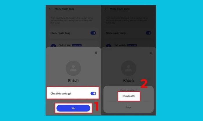 Hướng dẫn tạo không gian khách trên Realme 11 nhanh chóng