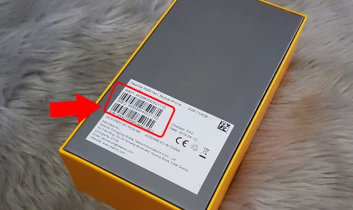 Xác minh nguồn gốc điện thoại Realme thông qua kiểm tra IMEI