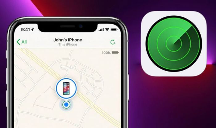 Việc định vị điện thoại trở nên khó khăn khi tính năng Tìm iPhone đã tắt