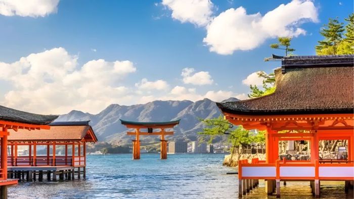 Torii Gate and the Kangensai Music Festival Venue