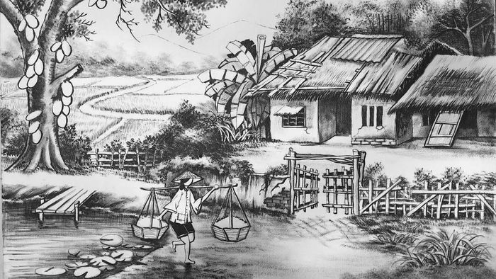 Hình ảnh vẽ tranh quê hương đẹp và ý nghĩa