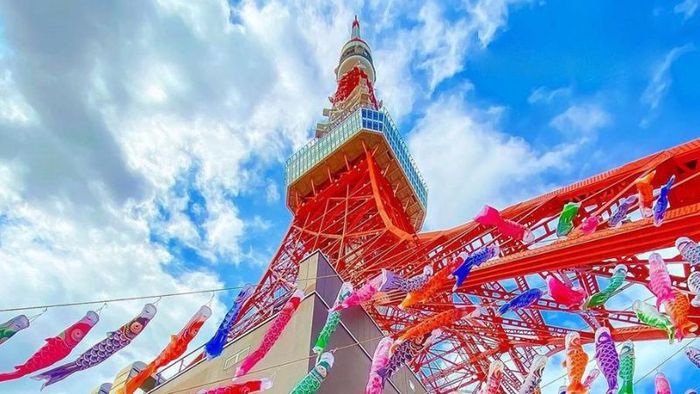 Koinobori Matsuri (Carp Streamer Festival) in Japan