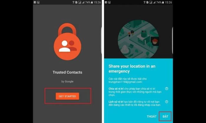 Sử dụng tính năng Google Contacts để định vị điện thoại nhanh chóng mà không cần cài đặt thêm phần mềm