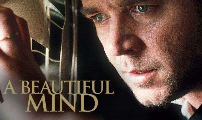 A Beautiful Mind là bộ phim tâm lý tình cảm xuất sắc giành giải Oscar năm 2002