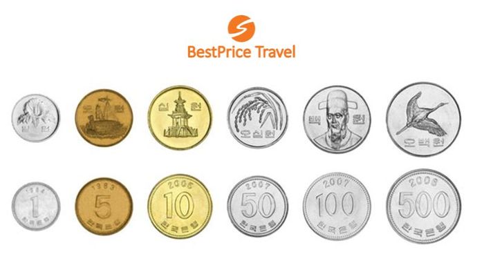 South Korean coins