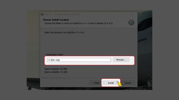 Hướng dẫn cài đặt Dev C++ - bước 4