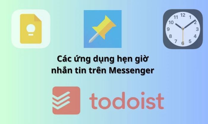 Hẹn giờ gửi tin nhắn Messenger trên điện thoại bằng các ứng dụng hỗ trợ bên thứ ba