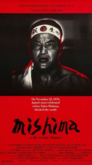 Poster phim chiến tranh của Nhật Bản - Mishima: A Life in Four Chapters