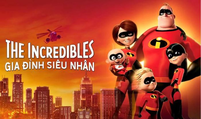 Phim hoạt hình siêu nhân trong gia đình