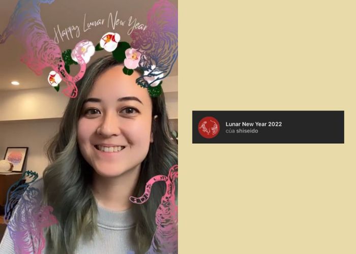 Filter Tết trên Instagram