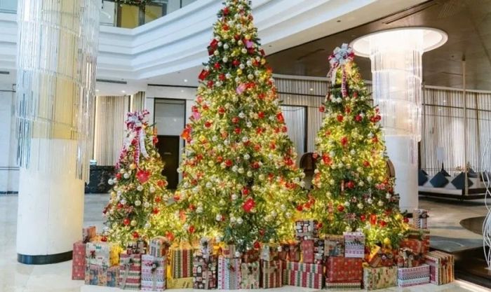 Phong cách trang trí Giáng sinh Rừng thông độc đáo