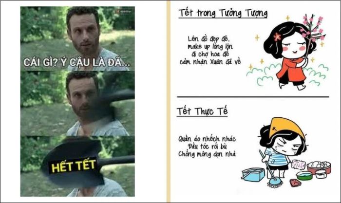 Những mẫu ảnh chế Tết độc đáo nhất