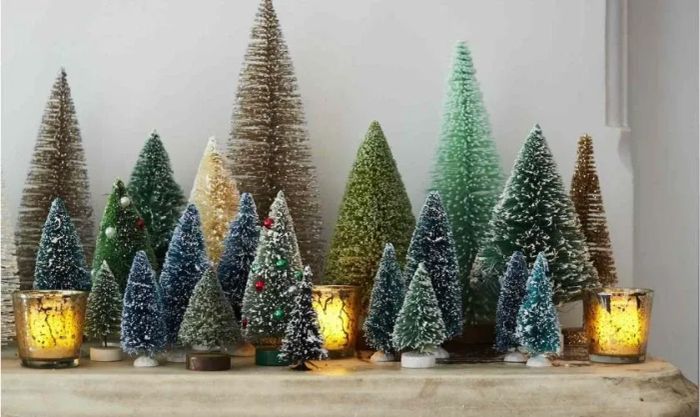 Trang trí Noel với chủ đề Rừng thông xanh mát