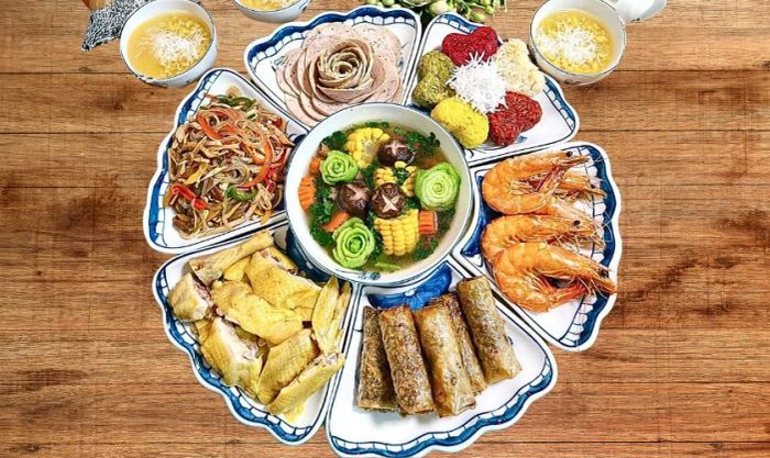 Mâm cúng mùng 2 Tết 2025 của người miền Bắc