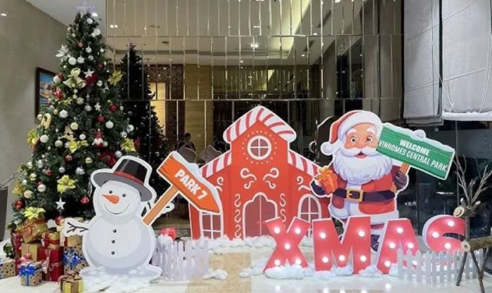 Phong cách trang trí Giáng sinh đa sắc màu