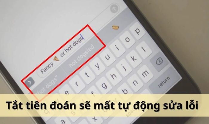 Những điều cần chú ý khi tắt tiên đoán văn bản trên OPPO