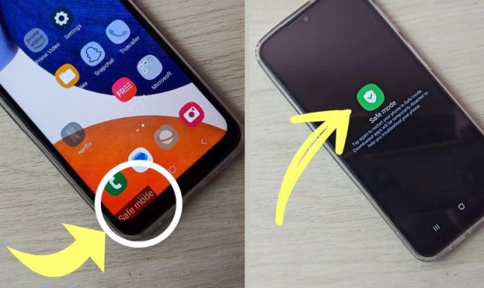 Chế độ an toàn (Safe Mode) là tính năng mặc định trên hệ điều hành Android