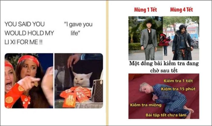 Tuyển tập meme Tết vui nhộn nhất năm