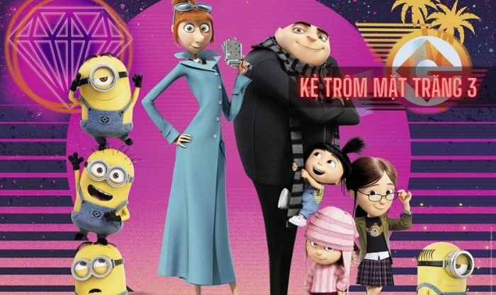 Phim chiếu rạp đình đám Kẻ Trộm Mặt Trăng 3