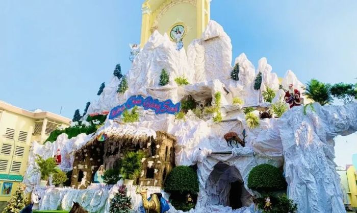 Trang trí Noel ngoài trời với phong cách độc đáo