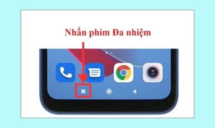 Hướng dẫn chia đôi màn hình Xiaomi bằng phím đa nhiệm