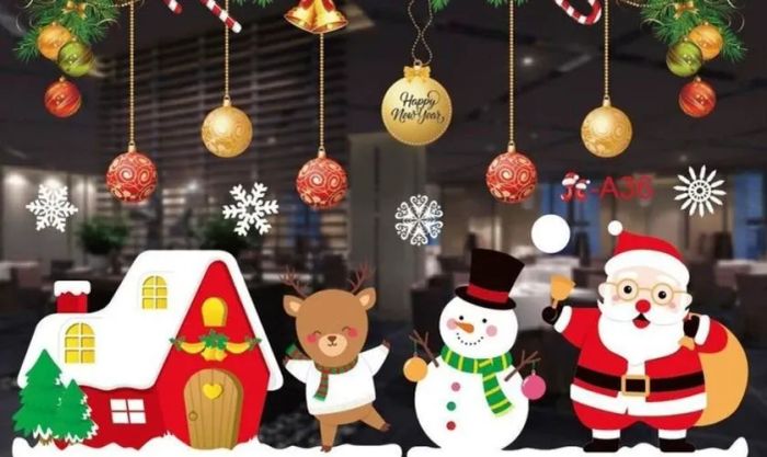 Trang trí Noel theo phong cách đa sắc