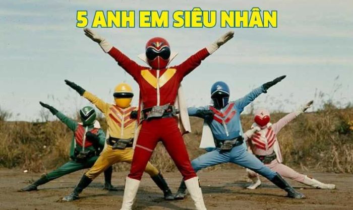 5 Anh Em Siêu Nhân