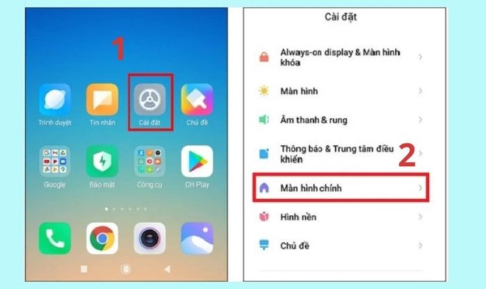 Hướng dẫn thực hiện chia đôi màn hình Xiaomi