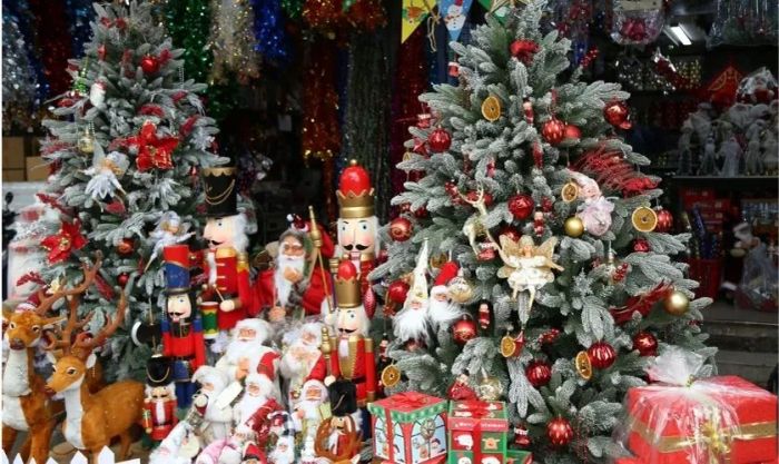 Trang trí Noel với nhiều màu sắc đa dạng