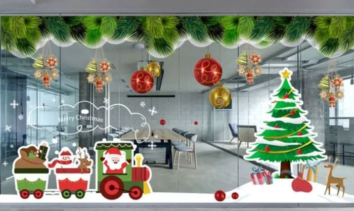 Trang trí Noel tại văn phòng làm việc