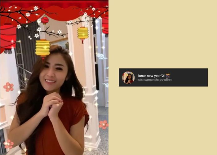 Filter Tết trên Instagram