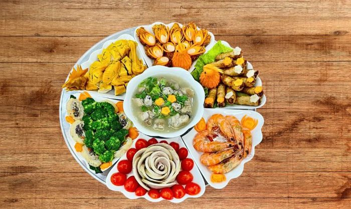 Mâm cúng mùng 2 Tết đơn giản nhưng vẫn đẹp mắt
