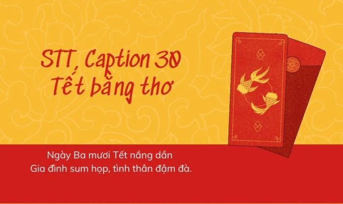 Những bài thơ đăng 30 Tết hay không nên bỏ lỡ