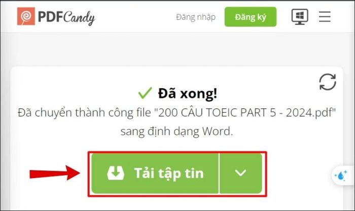 Tải file về máy