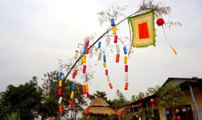 Cây nêu ngày Tết