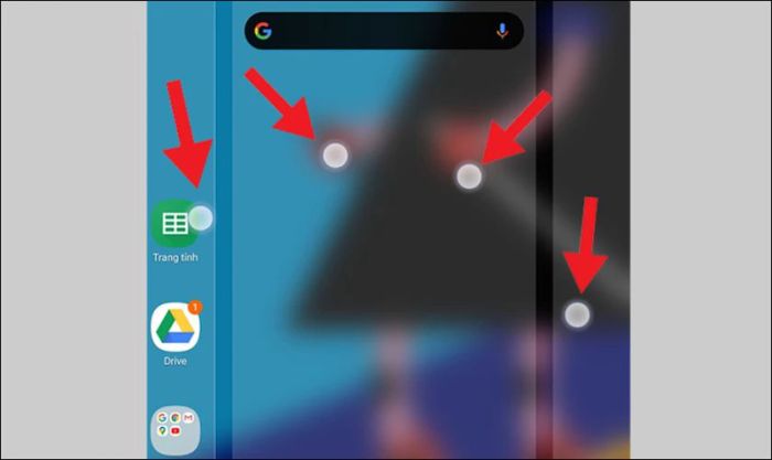 Chấm tròn màu trắng trên màn hình OPPO là gì và nó có tác dụng gì?
