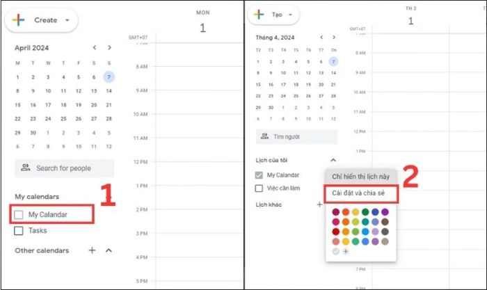 Hướng dẫn thêm lịch âm vào Google Calendar