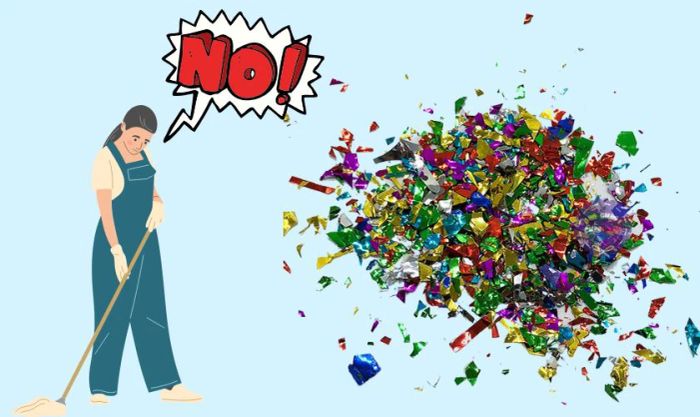 Những thứ đầy trong nhà sau Giáng Sinh - Giấy màu