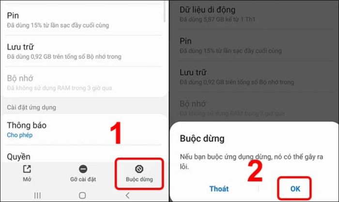 Dành cho các dòng máy sử dụng hệ điều hành Android từ 5.1 trở xuống