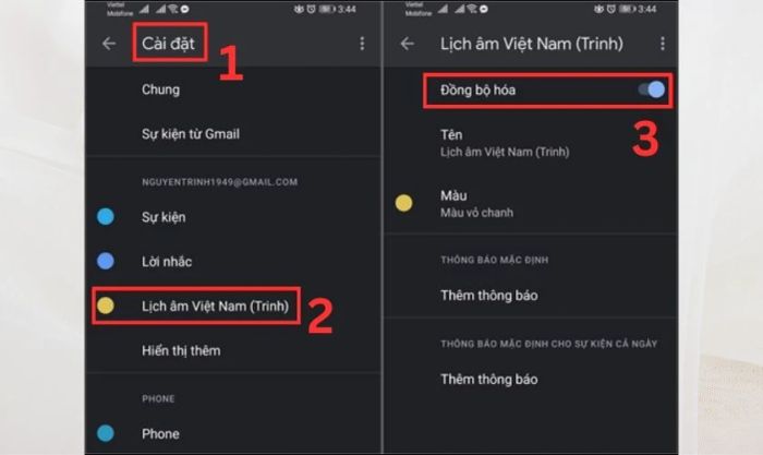 Hướng dẫn thêm lịch âm vào Google Calendar
