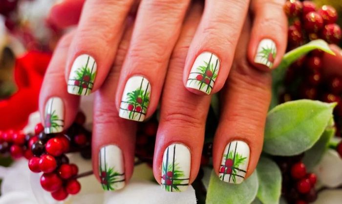 Nail Noel xinh xắn và dễ thương