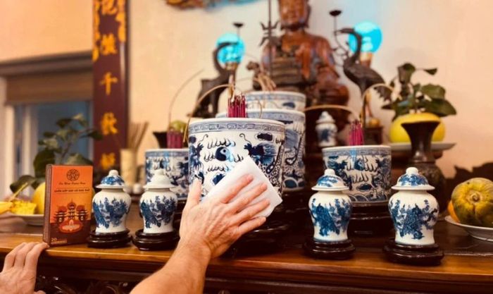 Vệ sinh và trang trí không gian sống