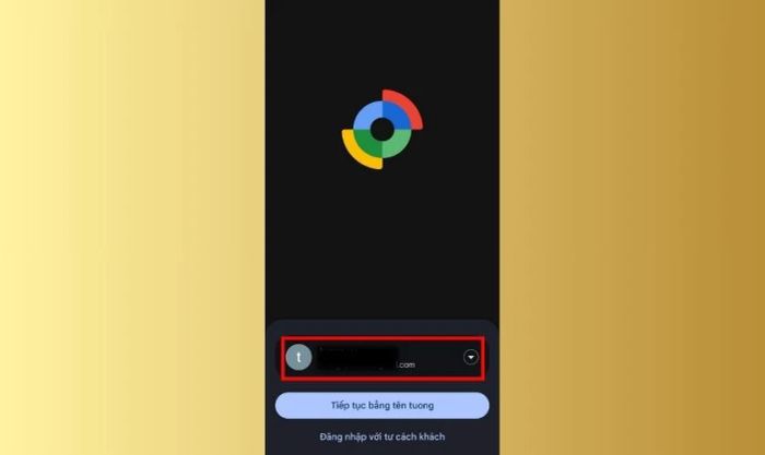Sử dụng tài khoản Gmail đã đăng ký trên điện thoại OPPO bị mất để đăng nhập