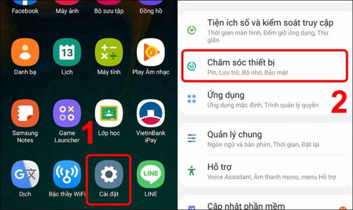 Hạn chế các tác vụ chạy ngầm bằng chế độ tiết kiệm pin