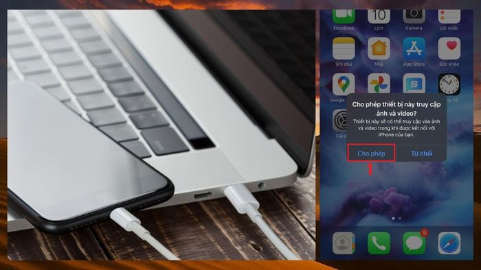 Hướng dẫn chuyển ảnh từ iPhone sang máy tính Windows - Bước 1