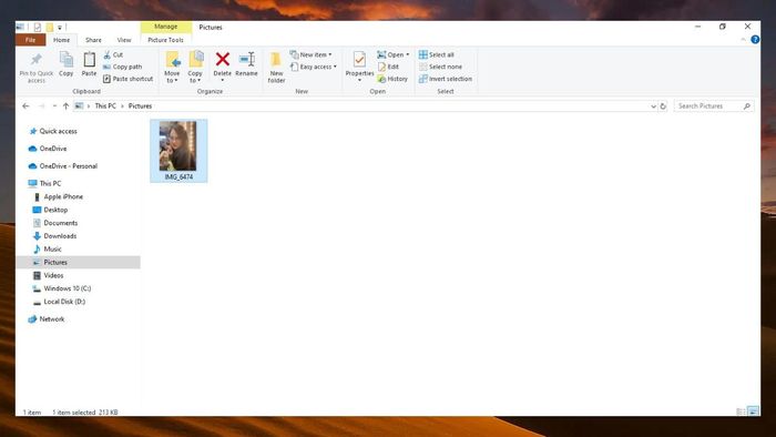 Hướng dẫn chuyển ảnh từ iPhone sang máy tính Windows - Bước 6