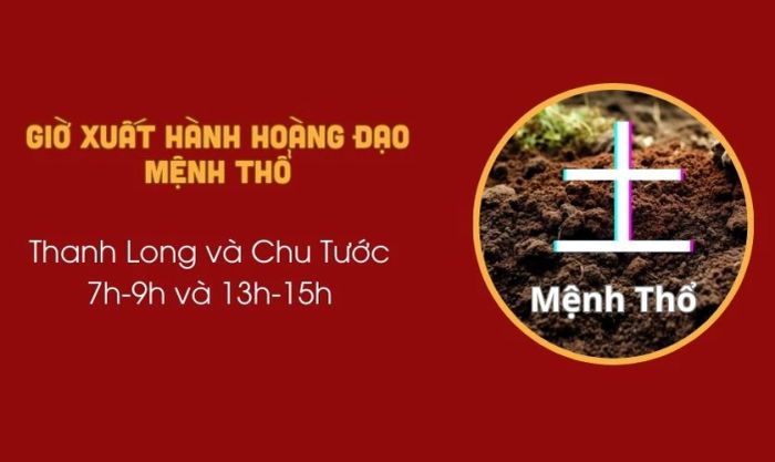 Những khung giờ xuất hành tốt dành cho người mệnh Thổ cần ghi nhớ