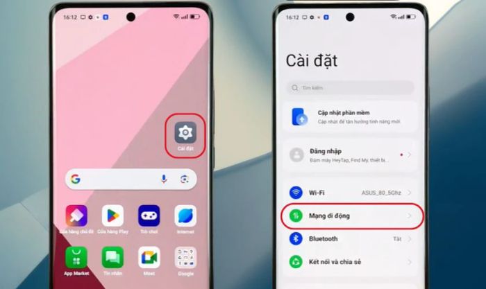 Hướng dẫn cách tắt VoLTE trên OPPO