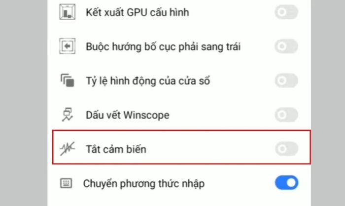 Hướng dẫn nhanh cách tắt cảm biến tiệm cận trên OPPO